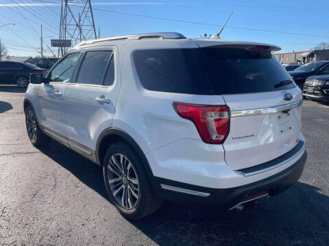 2018 Ford Explorer Platinum