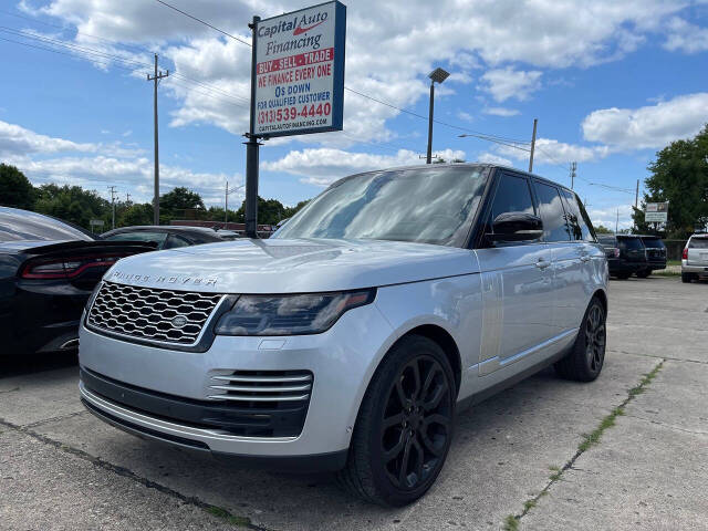 2018 Land Rover Range Rover for sale at Capital Auto Financing in Redford, MI