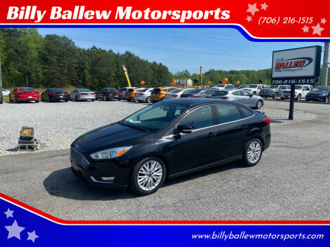 2017 Ford Focus for sale at Billy Ballew Motorsports in Dawsonville GA