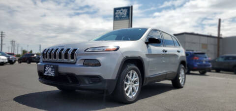 2015 Jeep Cherokee for sale at Zion Autos LLC in Pasco WA