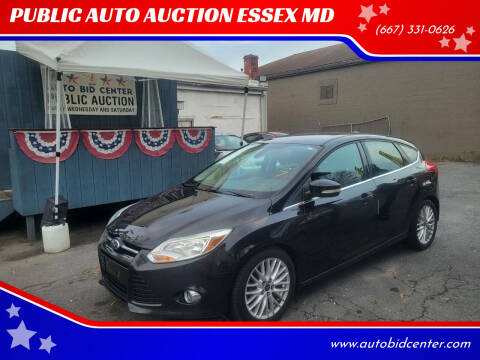 2012 Ford Focus for sale at PUBLIC AUTO AUCTION ESSEX MD in Essex MD