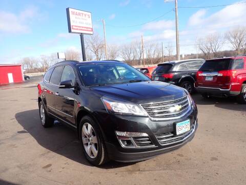 2014 Chevrolet Traverse for sale at Marty's Auto Sales in Savage MN