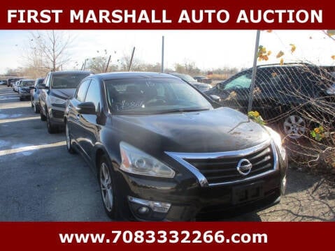 2015 Nissan Altima for sale at First Marshall Auto Auction in Harvey IL