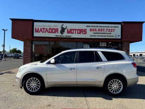 2012 Buick Enclave for sale at Matador Motors in Sacramento CA