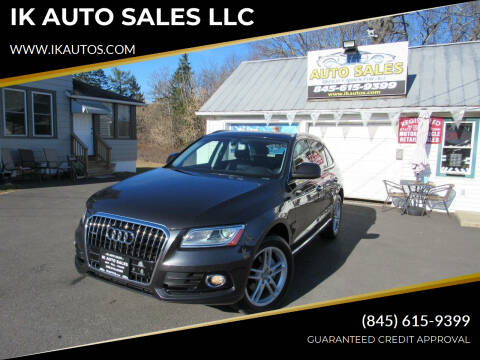 2015 Audi Q5 for sale at IK AUTO SALES LLC in Goshen NY