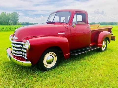 1952 Chevrolet 3100 for sale at Classic Car Deals in Cadillac MI