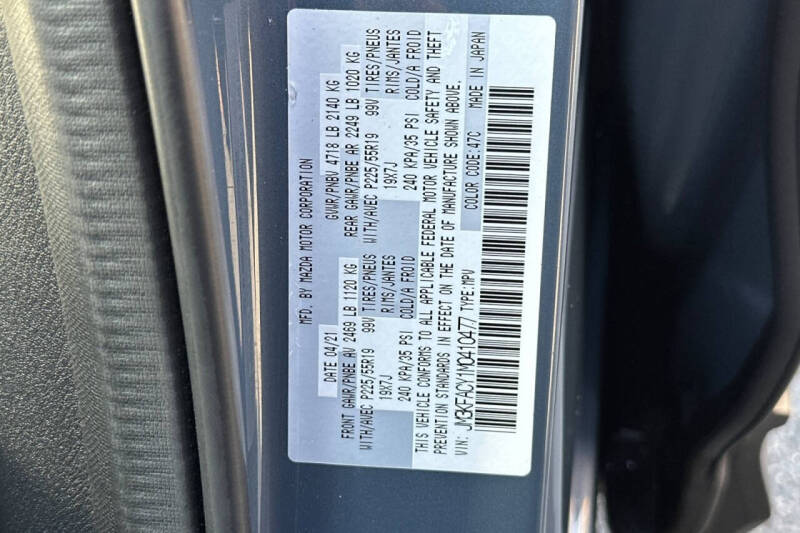 2021 Mazda CX-5 Carbon Edition Turbo