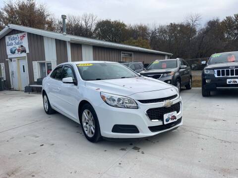 2015 Chevrolet Malibu for sale at Victor's Auto Sales Inc. in Indianola IA