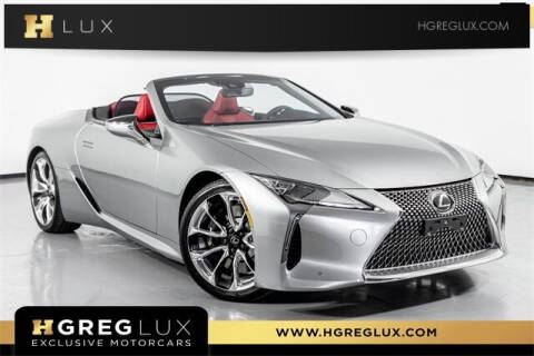 2023 Lexus LC 500 Convertible for sale at HGREG LUX EXCLUSIVE MOTORCARS in Pompano Beach FL