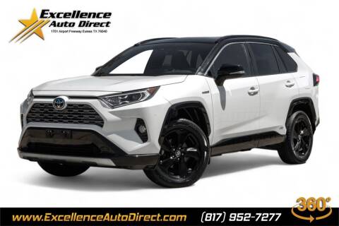 2019 Toyota RAV4 Hybrid for sale at Excellence Auto Direct in Euless TX