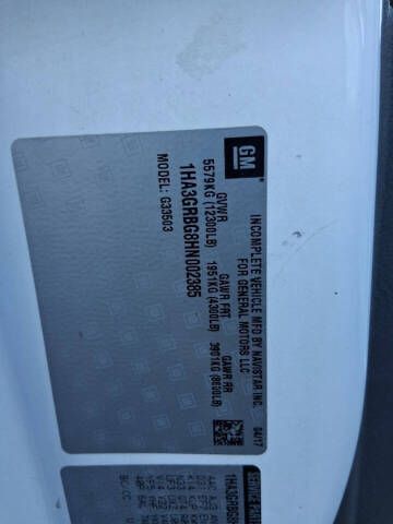 2017 Chevrolet Express 3500