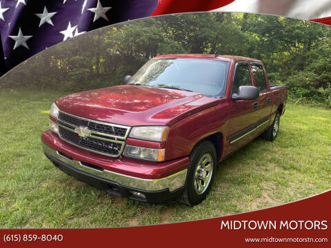 2006 Chevrolet Silverado 1500 for sale at Midtown Motors in Greenbrier TN