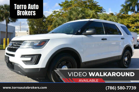 2016 Ford Explorer for sale at Torro Auto Brokers in Miami FL