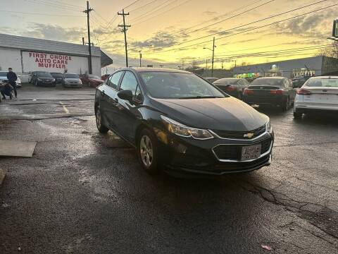 2018 Chevrolet Cruze for sale at Green Ride Inc in Nashville TN