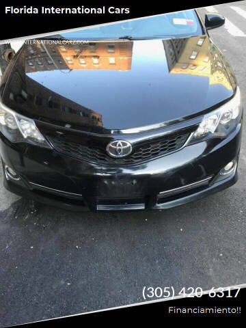 2014 Toyota Camry for sale at Florida International Cars in Miramar FL