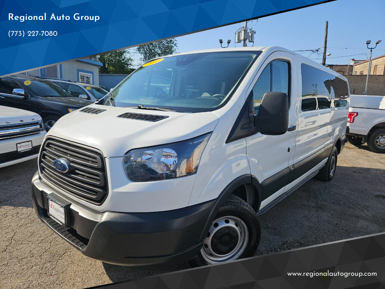 2018 Ford Transit Passenger 350 XL Low Roof LWB RWD with 60/40 Passenger-Side Doors