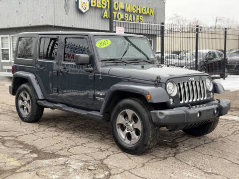 2017 Jeep Wrangler Unlimited Sahara