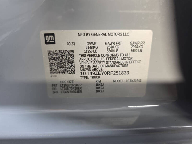 2024 GMC Sierra 2500HD AT4X