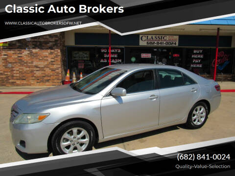 2011 Toyota Camry for sale at Classic Auto Brokers in Haltom City TX