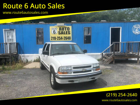 2002 Chevrolet S-10 for sale at Route 6 Auto Sales in Portage IN