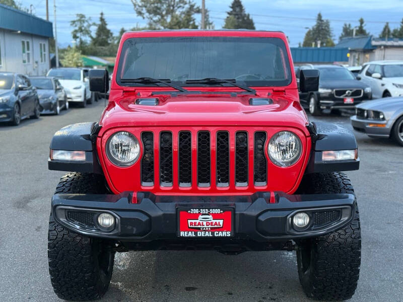 Used 2020 Jeep Gladiator Rubicon with VIN 1C6JJTBG3LL144021 for sale in Everett, WA