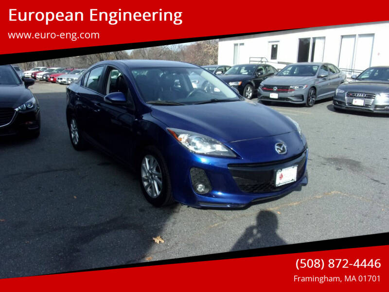 2013 Mazda MAZDA3 for sale at European Engineering in Framingham MA