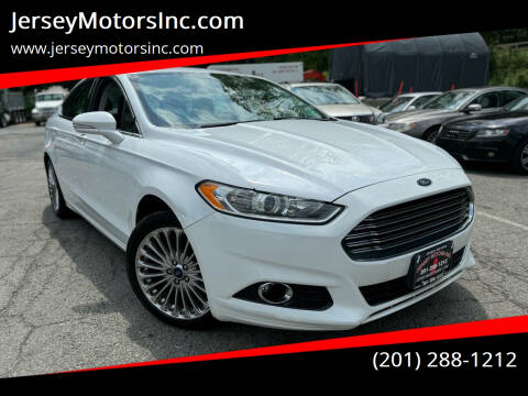 2016 Ford Fusion for sale at JerseyMotorsInc.com in Lake Hopatcong NJ