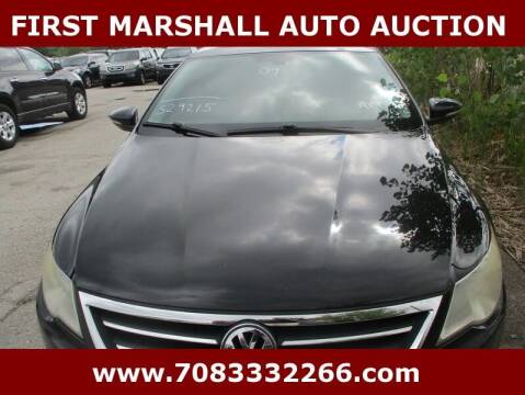 2009 Volkswagen CC for sale at First Marshall Auto Auction in Harvey IL