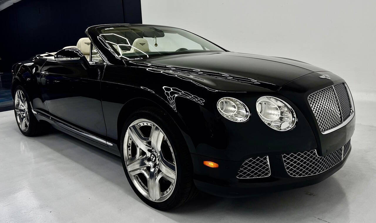 2012 Bentley Continental GT AWD 2dr Convertible - Beluga Solid exterior view 7