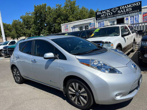 2013 Nissan LEAF for sale at Black Diamond Auto Sales Inc. in Rancho Cordova CA