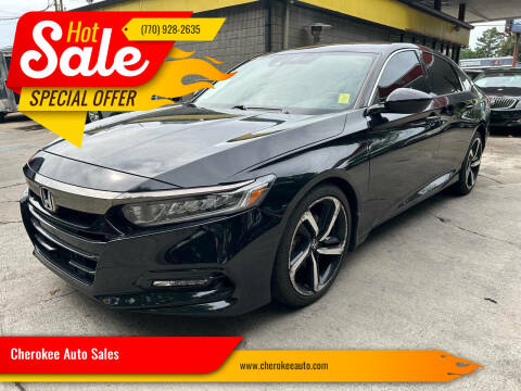 2020 Honda Accord for sale at Cherokee Auto Sales in Acworth GA