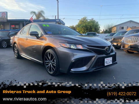 2022 Toyota Camry for sale at Rivieras Truck and Auto Group in Chula Vista CA