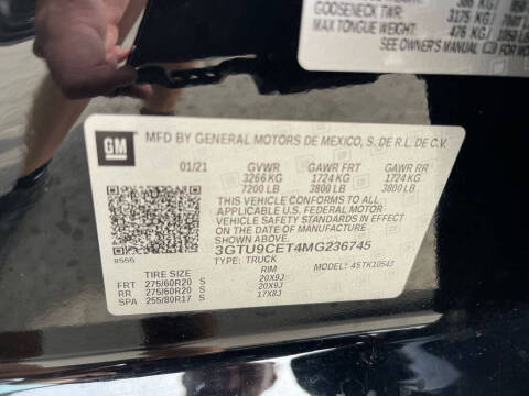 2021 GMC Sierra 1500