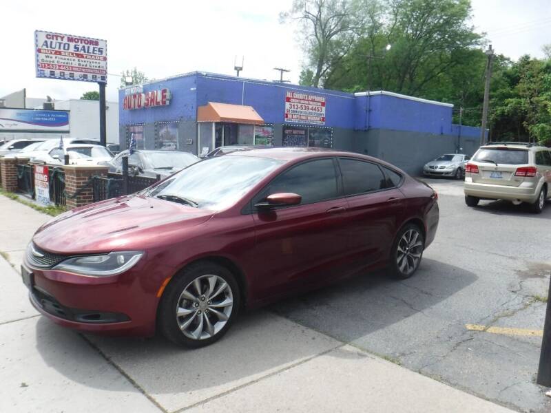 2015 Chrysler 200 for sale at City Motors Auto Sale LLC in Redford MI