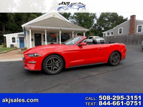 2020 Ford Mustang for sale at AKJ Auto Sales in West Wareham MA
