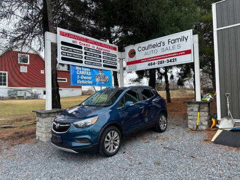 2019 Buick Encore for sale at Caulfields Family Auto Sales in Bath PA