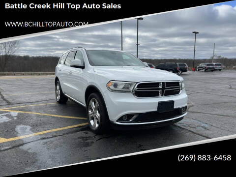 2015 Dodge Durango for sale at Battle Creek Hill Top Auto Sales in Battle Creek MI