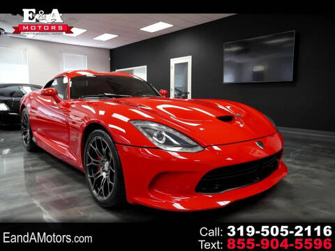 2013 Dodge SRT Viper for sale at E&A Motors in Waterloo IA
