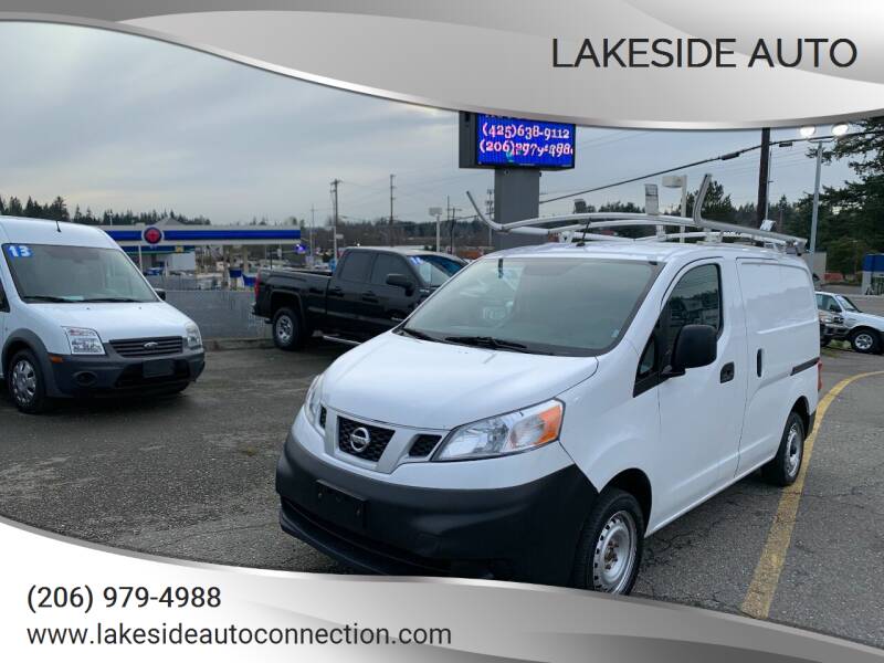 2015 Nissan NV200 for sale at Lakeside Auto in Lynnwood WA