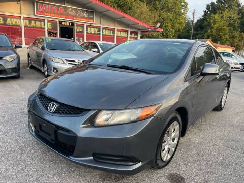 2012 Honda Civic for sale at Mira Auto Sales in Raleigh NC