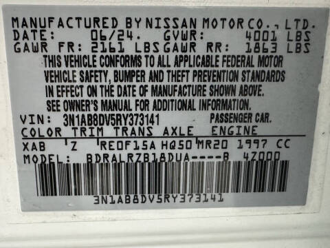 2024 Nissan Sentra SR