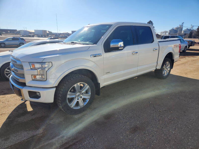 Used 2017 Ford F-150 Platinum with VIN 1FTEW1EG8HFC09558 for sale in Madison, SD