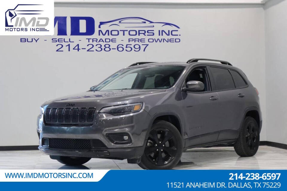 2020 Jeep Cherokee for sale at IMD MOTORS, INC in Dallas, TX