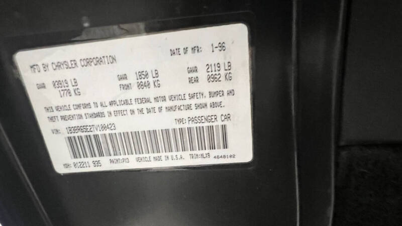 1996 Dodge Viper RT/10