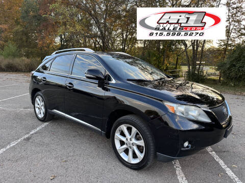 2011 Lexus RX 350 for sale at AR1 Auto Sales in Greenbrier TN