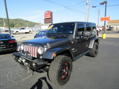 2016 Jeep Wrangler Unlimited for sale at Joe's Preowned Autos in Moundsville WV