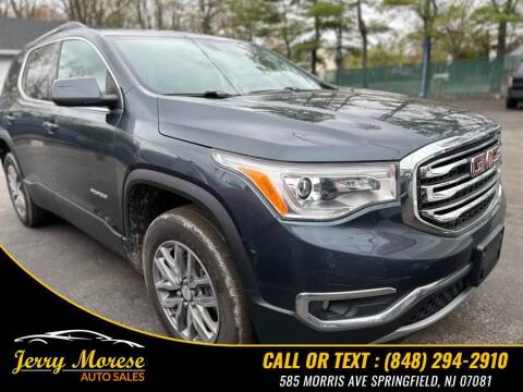 2019 GMC Acadia for sale at Jerry Morese Auto Sales LLC in Springfield NJ