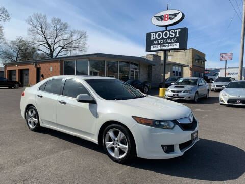 2010 Acura TSX for sale at BOOST AUTO SALES in Saint Louis MO