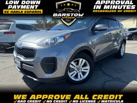 2018 Kia Sportage for sale at BARSTOW AUTO SALES in Barstow CA