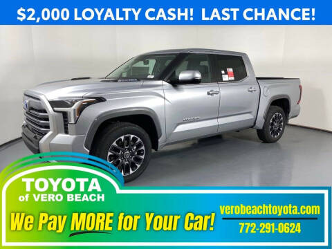 2024 Toyota Tundra for sale at PHIL SMITH AUTOMOTIVE GROUP - Toyota Kia of Vero Beach in Vero Beach FL